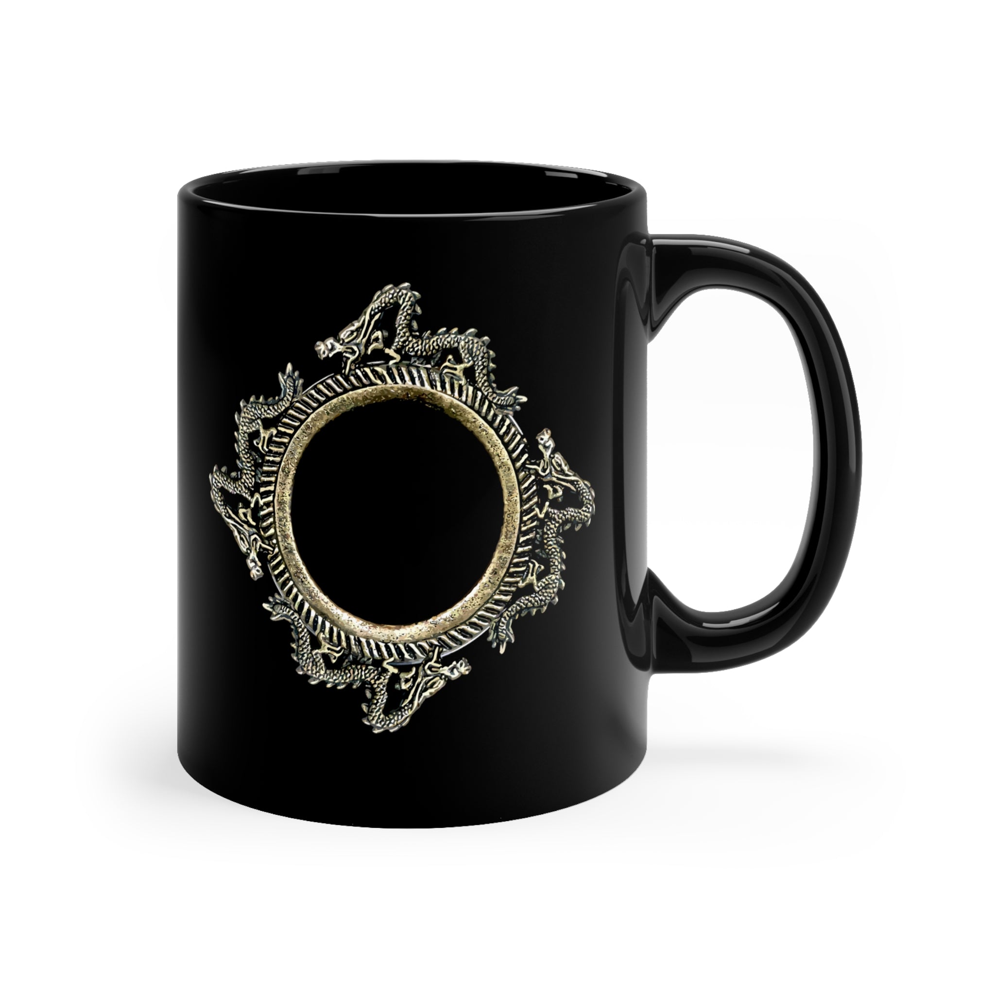Black Dragon Jewel Mug (11oz) (USA)