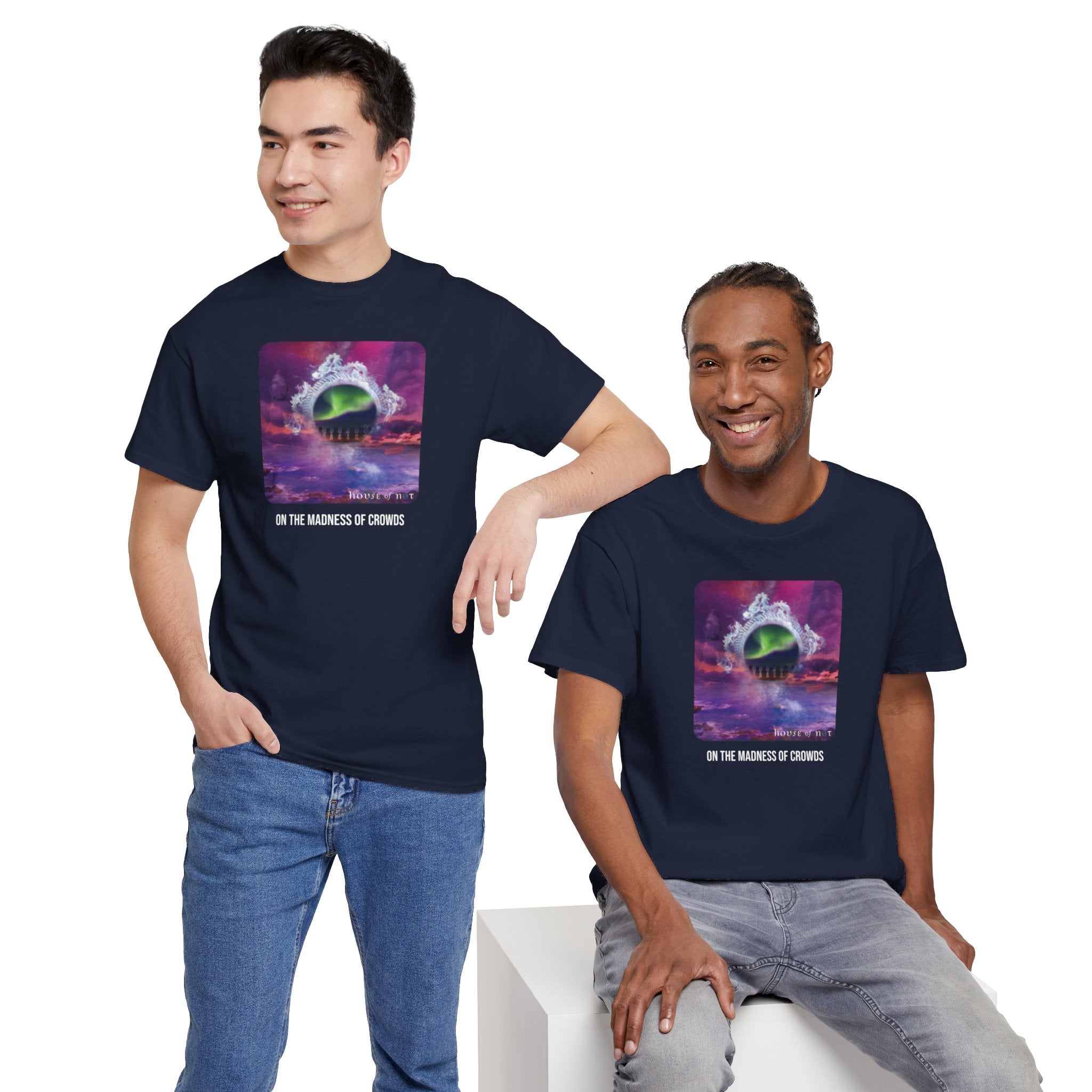 On The Madness of Crowds Album with Title T-Shirt (Canada)