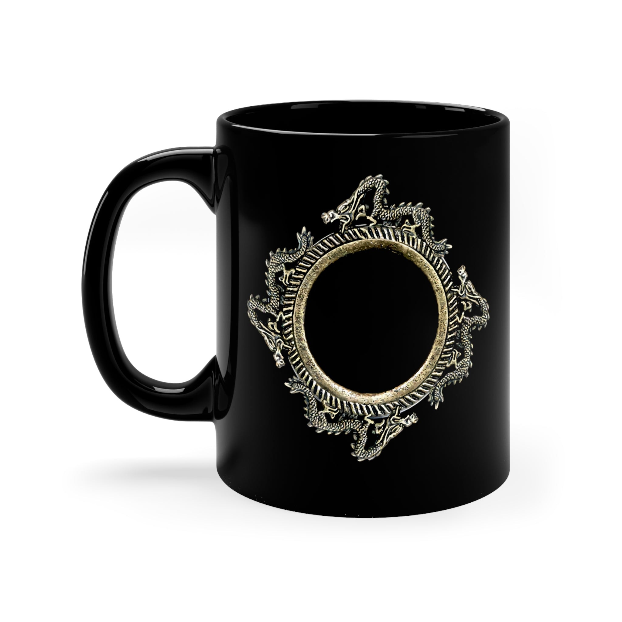 Black Dragon Jewel Mug (11oz) (USA)