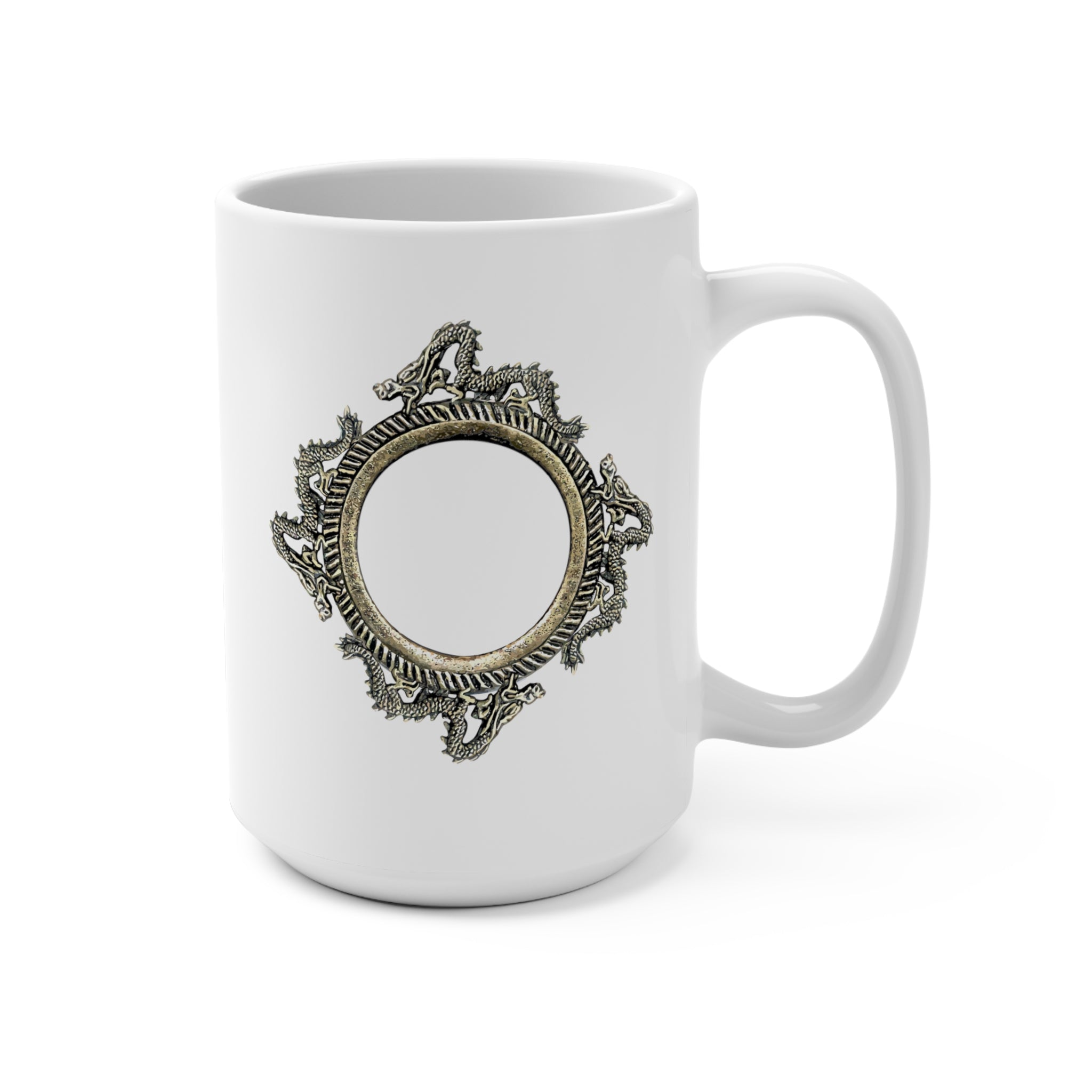 White Dragon Jewel Mug (15oz) (USA)