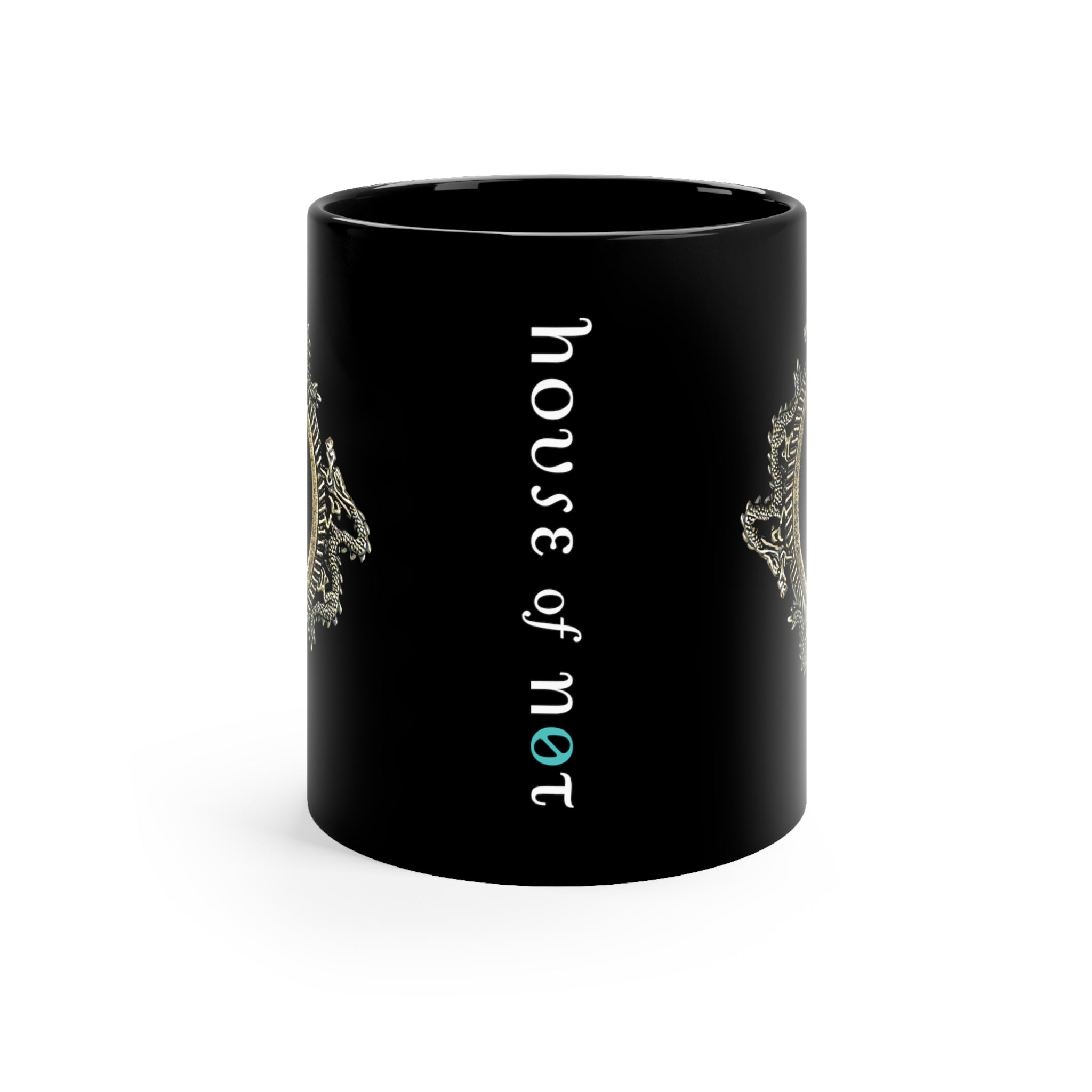 Black Dragon Jewel Mug (11oz) (USA)
