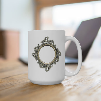 White Dragon Jewel Mug (15oz) (USA)