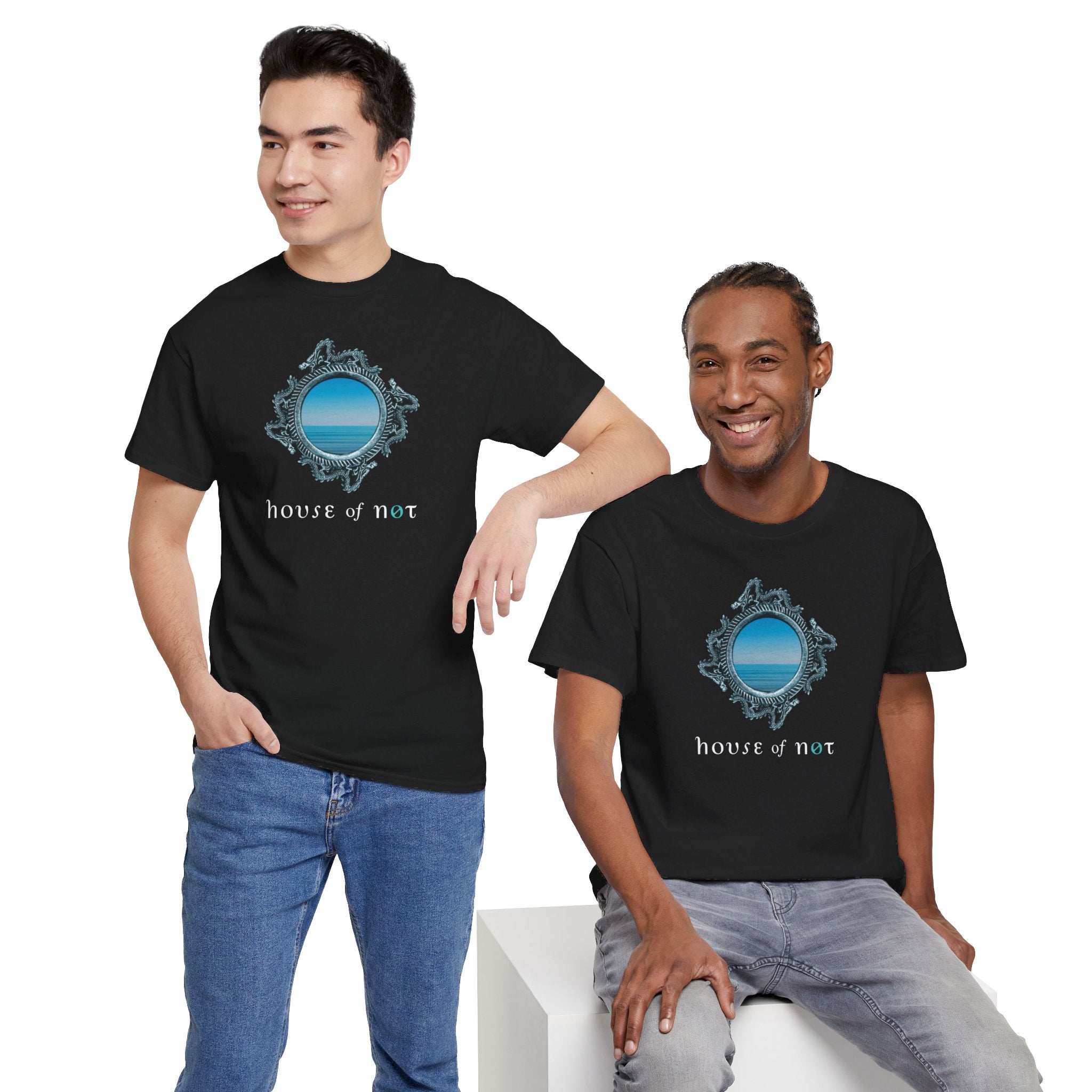 Ocean Portal Dragon Jewel T-Shirt (USA)