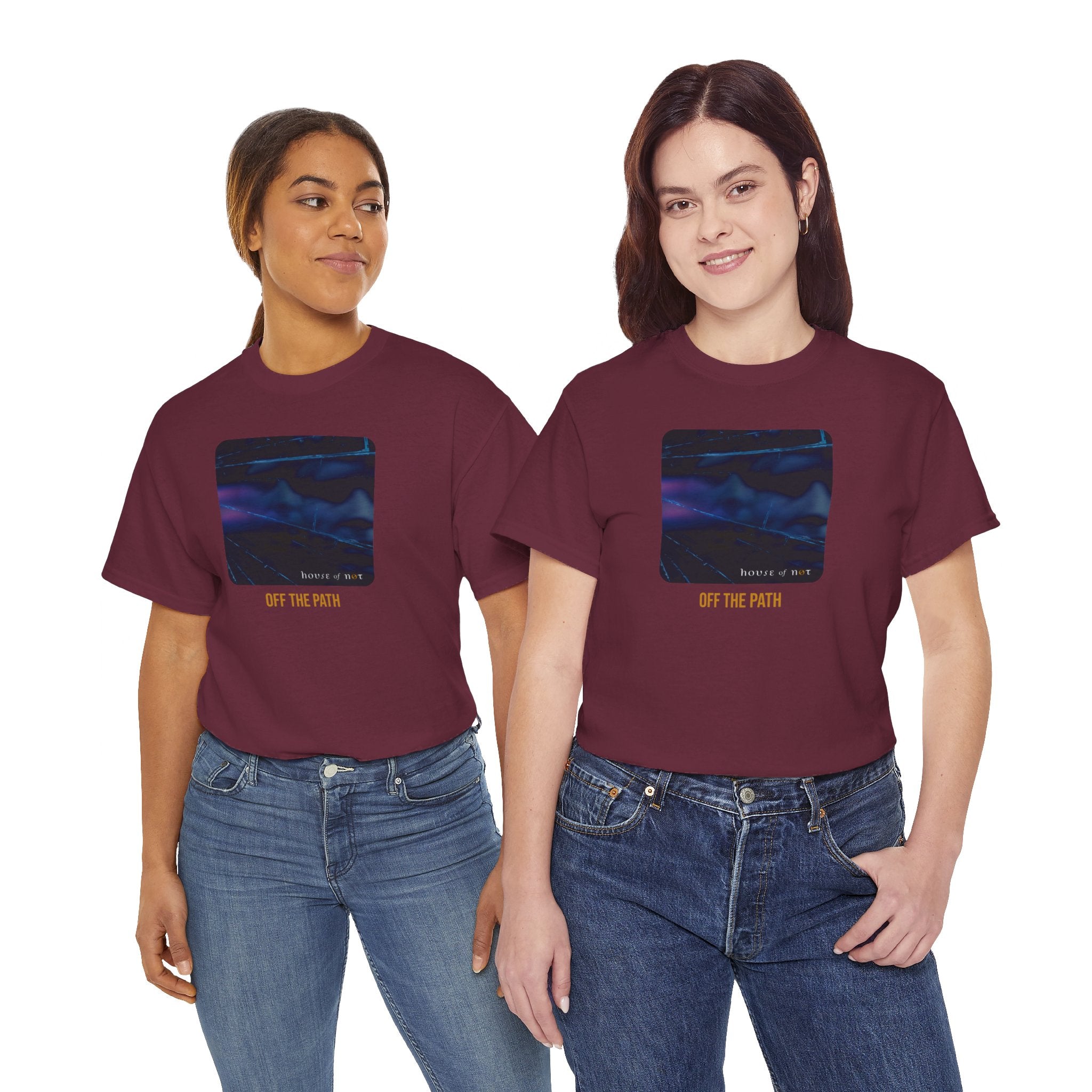 Off The Path Album with Title T-Shirt (USA)