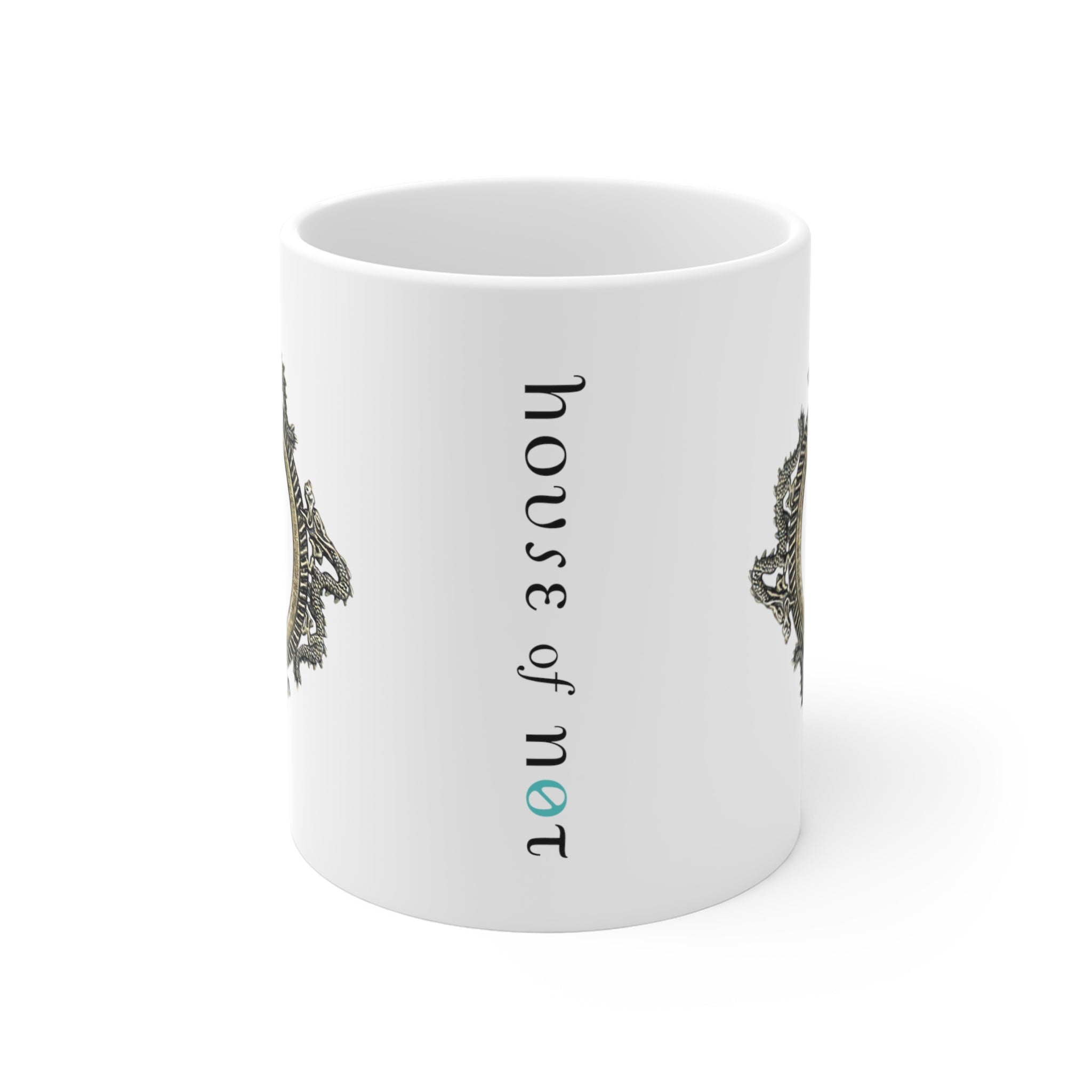White Dragon Jewel Mug (11oz) (USA)