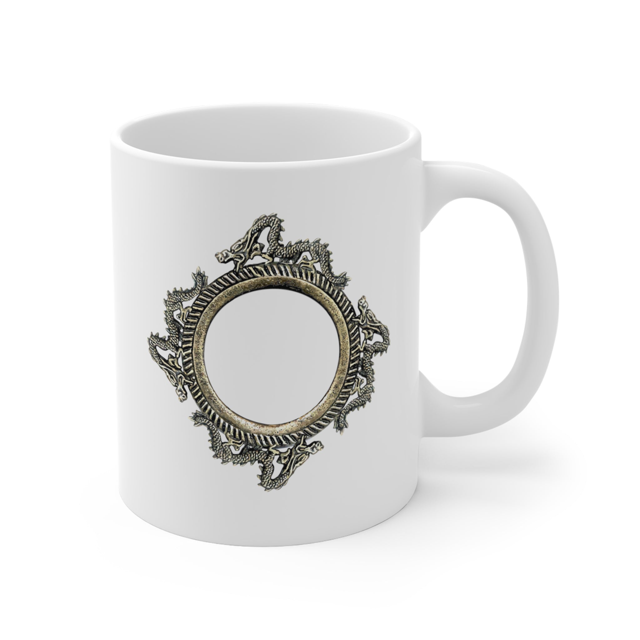 White Dragon Jewel Mug (11oz) (USA)
