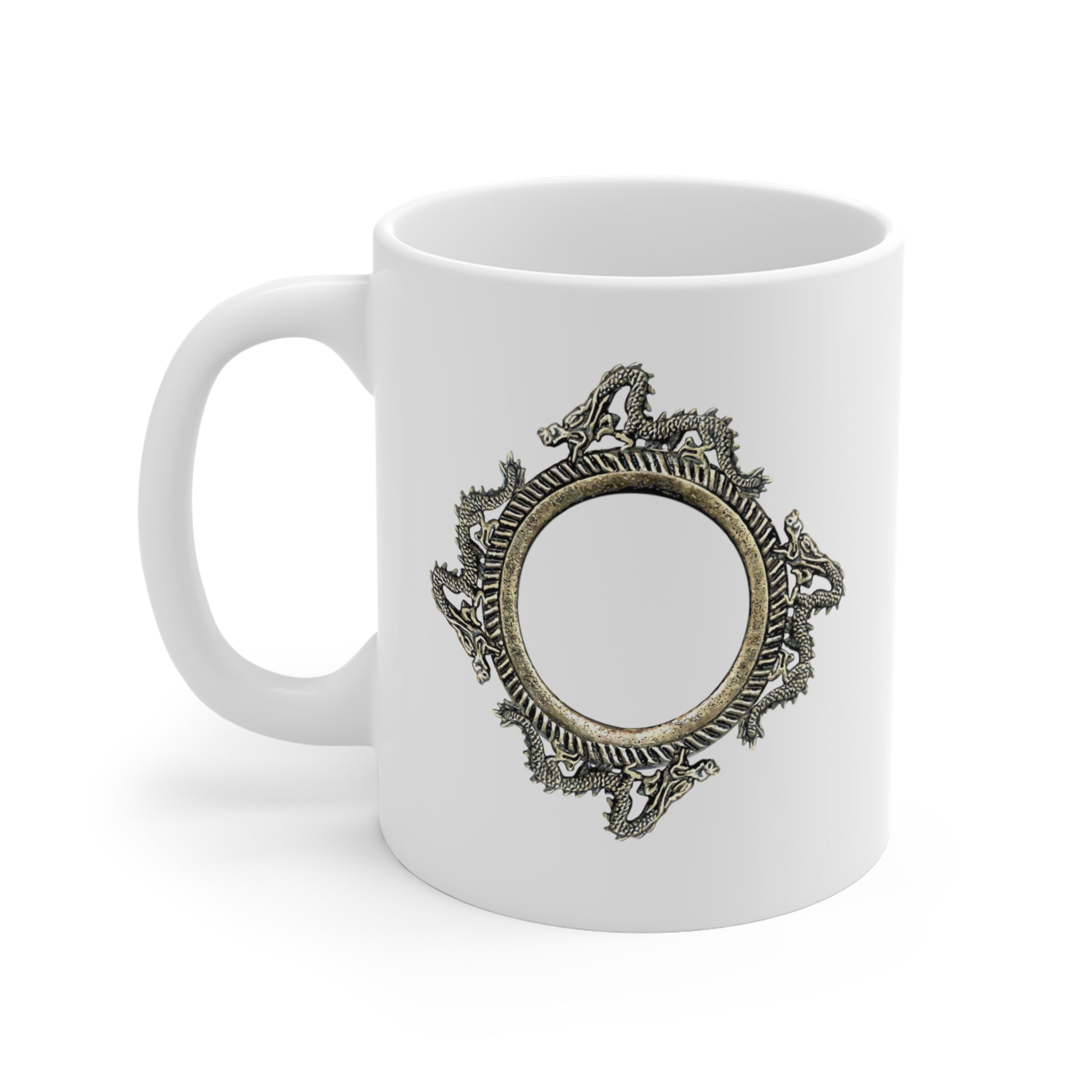 White Dragon Jewel Mug (11oz) (USA)