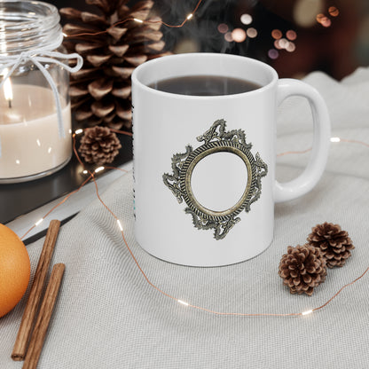 White Dragon Jewel Mug (11oz) (USA)